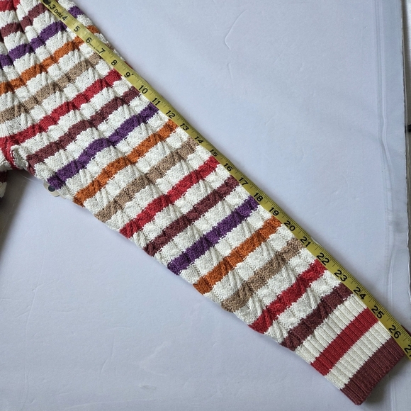 St. John's Bay Multicolor Striped Sweater - Picture 8 of 9